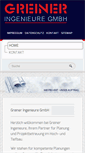 Mobile Screenshot of greiner-ing.de